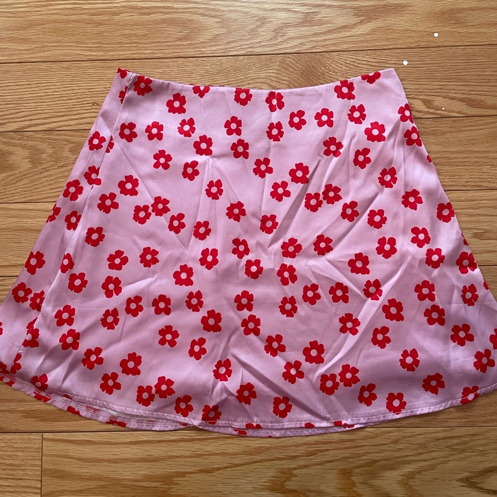 Princess Polly Olton Mini Skirt Pink US 4 - Picture 2 of 5